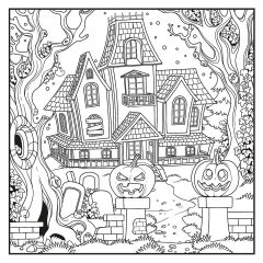 Halloween Coloring Pages Free Spooky Printable Act 3458 8da977f325 1539892028