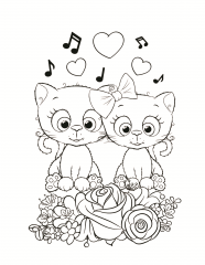 cute animals coloring pages 64