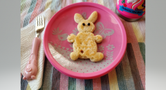 bunny pancake