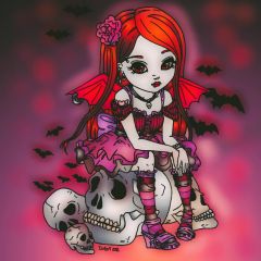 Vampire Girl - October 2021 Coloring Contest Entry