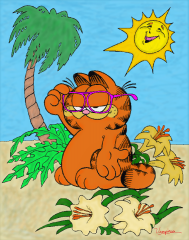 Garfield - July 2020 Coloring Contest Entry