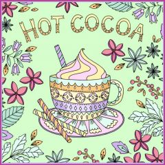 hot cocoa coloring!