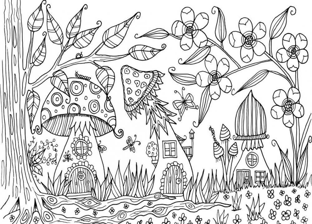 Mushroom-Village-in-Fall-Coloring.jpeg