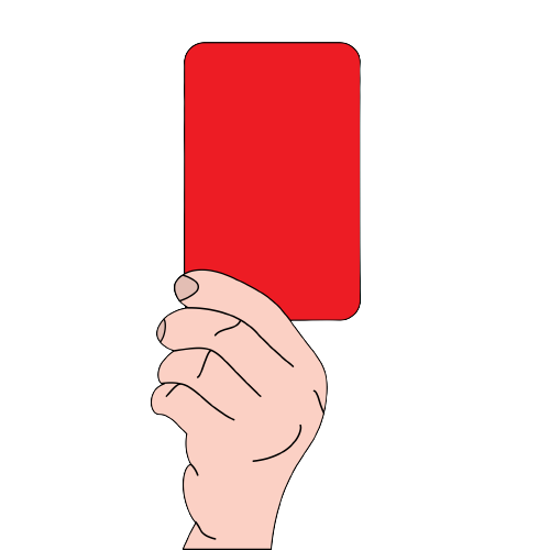 Red card